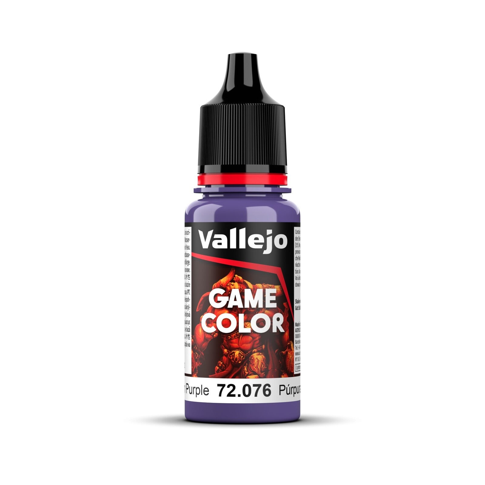 Vallejo Game Colour Alien Purple 18ml Acrylic Paint - New Formulation Item  No.: AV72076